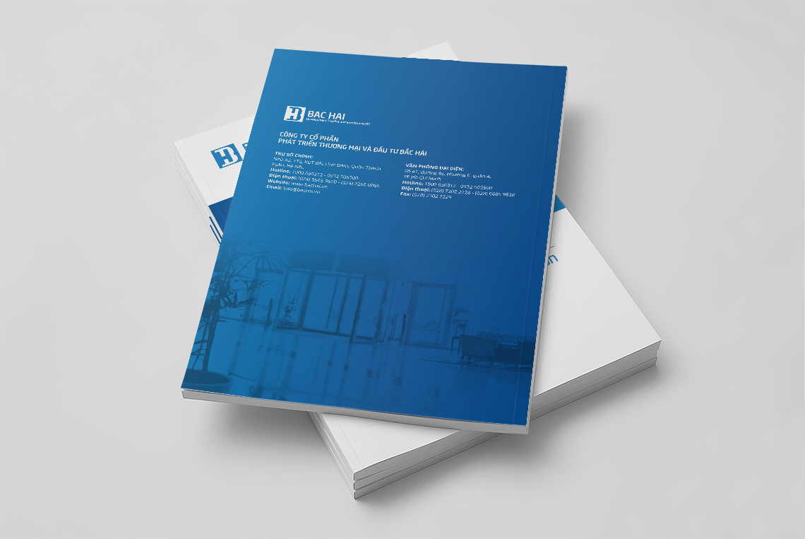 Bắc Hải - Thiết kế catalogue công ty Bắc Hải